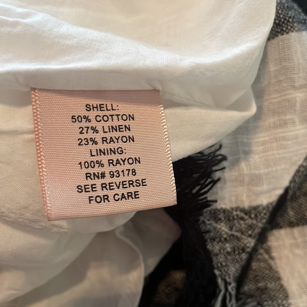 Sweet linen sundress by Philosophy. Sz 6 - Picture 7 of 8